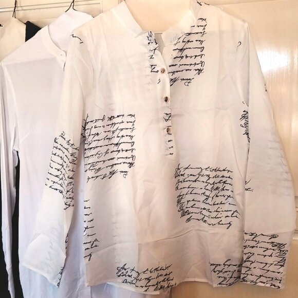 White & Black Long Sleeve Shirt Bundle of 5, Size Small, Retail $220 NWT/NWOT - Picture 7 of 12